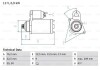 Фото автозапчасти стартер (12В, 0,9 кВт) SEAT LEON, TOLEDO II; SKODA OCTAVIA I; Volkswagen GOLF IV 1.4/1.6/1.8 09.96-12.10 BOSCH 0 986 019 890 (фото 1)