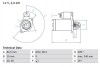 Фото автозапчасти стартер (12В, 2кВт) AUDI A4 B6, A4 B7, A6 C6; SEAT EXEO, EXEO ST 1.9D/2.0D 07.04-05.13 BOSCH 0 986 021 610 (фото 3)