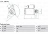 Фото автозапчастини стартер (12В, 1,7кВт) MERCEDES SPRINTER 3,5-T (B906), SPRINTER 3-T (B906), SPRINTER 4,6-T (B906), SPRINTER 5-T (B906), VIANO (W639), VITO / MIXTO (W639), VITO (W639) 2.0D/2.1D/2.2D 06.06- BOSCH 0986024530 (фото 1)