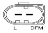 Фото автозапчасти генератор (14В, 120А) AUDI A4 B5, A4 B6, A4 B7, A6 C5, A8 D2, ALLROAD C5; SKODA SUPERB I; Volkswagen PASSAT B5, PASSAT B5.5 1.6-3.0 11.94-03.08 BOSCH 0 986 044 330 (фото 6)