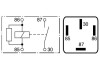 Фото автозапчасти реле (12В) MG MG ZT, MG ZT- T; ROVER 75, 75 I, MINI 01.91-07.05 BOSCH 0986332071 (фото 6)