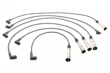 Комплект проводов зажигания Volkswagen TRANSPORTER IV 2.5 11.90-06.03 BOSCH 0986356371 (фото 1)