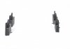 Комплект гальмівних колодок передня CITROEN AX, SAXO; PEUGEOT 106 I, 106 II 1.0-Electric 08.91-07.04 BOSCH 0 986 424 411 (фото 3)