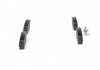 Комплект тормозных колодок передн. CITROEN XSARA; PEUGEOT 206, 206 CC, 306 1.4-2.0D 04.93- BOSCH 0 986 424 801 (фото 3)