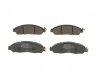 Комплект тормозных колодок передняя NISSAN NP300 NAVARA; RENAULT ALASKAN 2.3D 01.15- BOSCH 0986424837 (фото 2)
