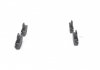 Комплект тормозных колодок передний FIAT CINQUECENTO, PANDA, PUNTO, SEICENTO/600 0.7-1.7D 07.91- BOSCH 0 986 461 119 (фото 3)