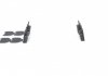 Комплект тормозных колодок задний MERCEDES 124(C124), 124(W124), 190(W201), C(W202), E(C124), E(W124) 1.8-3.0D 04.84-05.00 BOSCH 0 986 466 871 (фото 1)