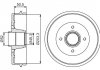 Фото автозапчастини гальмівний барабан задня RENAULT TWINGO II 1.2/1.5D 03.07- BOSCH 0 986 477 214 (фото 1)