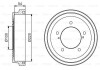 Фото автозапчастини гальмівний барабан задній SUZUKI GRAND VITARA I, JIMNY 1.3-2.5 03.98- BOSCH 0 986 477 236 (фото 1)