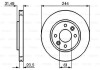 Фото автозапчасти тормозной диск передняя левая/правая RENAULT 21 2.1D 03.86-09.95 BOSCH 0986478278 (фото 1)