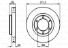 Фото автозапчасти тормозной диск передняя левая/правая TOYOTA LAND CRUISER, LAND CRUISER 80 4.2D/4.5 01.90-08.01 BOSCH 0986478580 (фото 1)