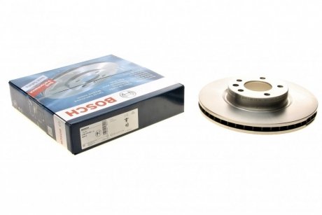 Тормозной диск передняя левая/правая (высокоуглеродистая) OPEL OMEGA A, OMEGA B, SENATOR B 2.0-3.6 03.87-07.03 BOSCH 0 986 478 593 (фото 1)