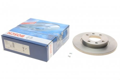 Тормозной диск, Передний левый/правый (247,3mmx13mm) CITROEN XSARA; PEUGEOT 206, 206+, 206 SW, 306 1.1/1.1 i/1.4/1.4 HDi eco 70/1.4 i/1.4 LPG/1.4 SL/1.5 D 05.93- BOSCH 0986478887 (фото 1)