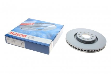 Тормозной диск передняя левая/правая (высокоуглеродистая) AUDI A4, A6, ALLROAD; SEAT EXEO, EXEO ST 1.6-4.2 01.97-05.13 BOSCH 0986478985