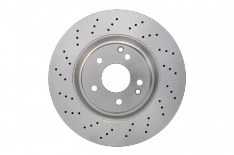 Тормозной диск, Передняя левая/правая (330mmx28mm) MERCEDES C (CL203) 200 CGI (209.343)/200 Kompressor (171.442)/200 Kompressor (171.445)/200 Kompressor (209.342 BOSCH 0 986 479 135 (фото 1)