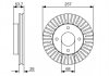 Тормозной диск передняя левая/правая NISSAN NV200, NV200/EVALIA 1.5D/1.6 02.10- BOSCH 0 986 479 535 (фото 9)