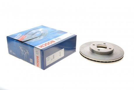 Тормозной диск передняя левая/правая (высокоуглеродистая) FORD FIESTA V 2.0 03.05-06.08 BOSCH 0986479637 (фото 1)