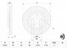 Гальмівний диск передня ліва/права NISSAN JUKE, QASHQAI I; RENAULT KOLEOS I 1.6-2.5 02.07- BOSCH 0 986 479 679 (фото 1)