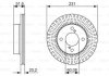 Гальмівний диск передня ліва/права NISSAN PIXO; SUZUKI ALTO VII 0.7/1.0 01.09- BOSCH 0986479778 (фото 6)