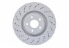 Тормозной диск передняя левая/правая (высокоуглеродистая; с винтами) MERCEDES CLS (C218), CLS SHOOTING BRAKE (X218) 3.0/3.0D/3.5 01.11-12.17 BOSCH 0 986 479 D07 (фото 1)