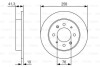 Фото автозапчасти тормозной диск KIA Cerato/Forte задний, 1,5-2,0' 04- PR2 BOSCH 0986479S57 (фото 1)