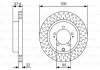 Фото автозапчастини диск гальмівний MITSUBISHI Lancer EVO IX/VIII 2,0 4G63 R, 04- BOSCH 0986479T33 (фото 1)