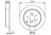 Фото автозапчасти тормозной диск ACURA/HONDA MDX/MR-V/Pilot задний, 3,5,05- BOSCH 0986479W23 (фото 1)