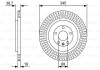 Фото автозапчастини ford диск торм. задний explorer 3,5 10- BOSCH 0986479W54 (фото 1)