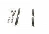 Комплект тормозных колодок передняя PEUGEOT 206, 206+, 206 SW 1.1-1.9D 08.98- BOSCH 0 986 494 039 (фото 5)