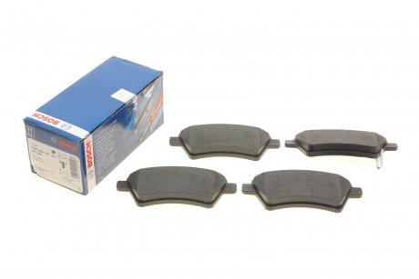 Комплект тормозных колодок передняя FIAT SEDICI; SUZUKI SX4 1.5-2.0D 06.06- BOSCH 0986494129 (фото 1)