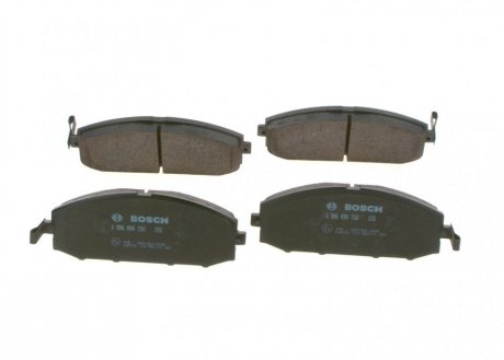 Комплект тормозных колодок передняя NISSAN PATROL GR V 2.8D/3.0D/4.8 06.97- BOSCH 0 986 494 150