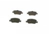 Комплект гальмівних колодок задній TOYOTA AURIS, COROLLA 1.2-2.2D 10.06-12.18 BOSCH 0 986 494 182 (фото 3)