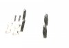 Комплект гальмівних колодок задній (з інструкцією по монтажу) CITROEN JUMPY; FIAT SCUDO; PEUGEOT EXPERT, EXPERT TEPEE 1.6D/2.0/2.0D 11.06- BOSCH 0 986 494 192 (фото 4)
