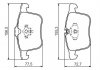 Комплект тормозных колодок передняя CHEVROLET VECTRA; OPEL SIGNUM, VECTRA C, VECTRA C GTS; SAAB 9-3, 9-3X 1.8-3.2 08.02- BOSCH 0 986 494 280 (фото 2)