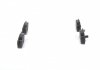Комплект тормозных колодок HYUNDAI ELANTRA, GRANDEUR, SANTA FE I, SONATA IV, SONATA V, TUCSON, XG; KIA MAGENTIS, OPIRUS, SPORTAGE 1.6-3.8 03.98- BOSCH 0 986 494 417 (фото 2)