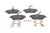 Фото автозапчасти комплект тормозных колодок CITROEN C5 II, C5 III, C6; FORD USA FREESTYLE; PEUGEOT 407, 607 1.6D-3.0 02.00- BOSCH 0 986 494 585 (фото 9)