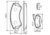 Фото автозапчасти комплект тормозных колодок передн. CITROEN JUMPER; FIAT DUCATO; PEUGEOT BOXER 2.2D-3.0D 04.06- BOSCH 0 986 494 589 (фото 7)