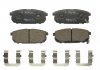 Фото автозапчасти комплект тормозных колодок HYUNDAI SANTA FE I; KIA SORENTO I 2.4-3.5 08.02- BOSCH 0 986 494 590 (фото 1)