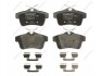 Фото автозапчасти комплект тормозных колодок CITROEN C4 I, C4 II, DS3, DS4, DS5; DS DS 4, DS 5; PEUGEOT 3008, 308, 308 I, 5008, 5008 I, 508 I, RCZ 1.2-2.0DH 11.04- BOSCH 0 986 494 640 (фото 2)