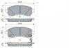 Фото автозапчасти комплект тормозных колодок передний MAZDA 2 1.3-1.6D 07.07-06.15 BOSCH 0 986 494 754 (фото 1)