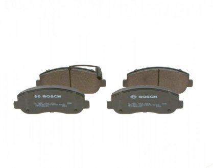 Комплект тормозных колодок передний OPEL MOVANO B 2.3D 05.10- BOSCH 0 986 494 894
