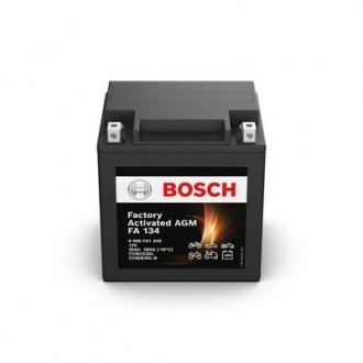 Фото автозапчасти акб мото agm 12v 30а*ч 385а fa134 - кратн. 2 шт BOSCH 0986FA1340