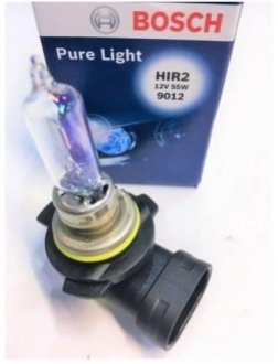 Лампочка (коробка 1шт) HIR2 12В 55Вт PX22D Pure Light BOSCH 1 987 302 026 (фото 1)