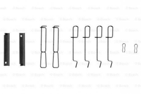 Монтажный набор задних тормозных накладок RENAULT RAPID, SUPER 5, TWINGO I 1.0-1.6D 10.84-06.07 BOSCH 1987474195 (фото 1)