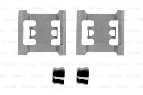 Монтажный набор задних тормозных накладок перед FORD TRANSIT, TRANSIT TOURNEO 2.0-2.9 01.91-12.00 BOSCH 1 987 474 352 (фото 1)