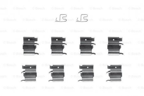 Монтажний набір задніх гальмівних накладок передня SUZUKI GRAND VITARA I, GRAND VITARA II 1.6-3.2 03.98- BOSCH 1987474381 (фото 1)