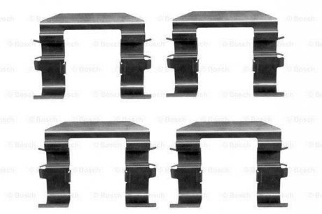 Монтажный набор тормозных колодок передняя KIA SORENTO I 2.4-3.5 08.02- BOSCH 1987474420 (фото 1)