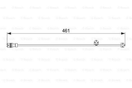 Фото автозапчастини автозапчасть BOSCH 1987474558