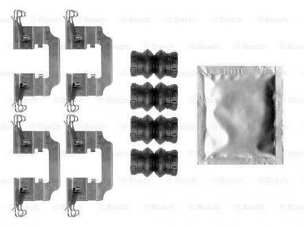 Комплект крепления задних тормозных колодок RENAULT ESPACE V, GRAND SCENIC IV, MEGANE IV, SCENIC IV, TALISMAN 1.0-2.0D 02.15- BOSCH 1 987 474 768
