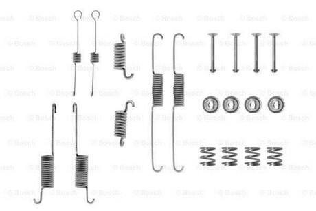 Фото автозапчасти монтажный набор тормозной колодки FORD SIERRA, SIERRA I, SIERRA II 1.6-2.8 08.82-02.93 BOSCH 1 987 475 036